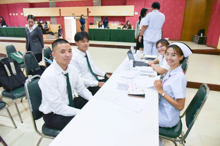 ตรวจสุขภาพนักศึกษา ภาค กศ.พบ. ประจำปีการศึกษา 2569