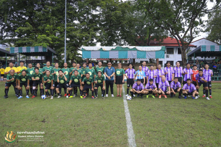 การแข่งขันกีฬาบาสเกตบอล-ฟุตบอล กระชับมิตร “สานสัมพันธ์ 2 พระนคร” ระหว่าง ม.ราชภัฏพระนคร และ ม.เทคโนโลยีราชมงคลพระนคร ณ สนามบาสเกตบอล และสนามฟุตบอล มหาวิทยาลัยราชภัฏพระนคร