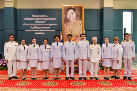 พิธีถวายพระพรชัยมงคล สมเด็จพระนางเจ้าสุทิดา  พัชรสุธาพิมลลักษณ พระบรมราชินี เนื่องในโอกาสวันเฉลิพระชนมพรรษา ๔๕ พรรษา