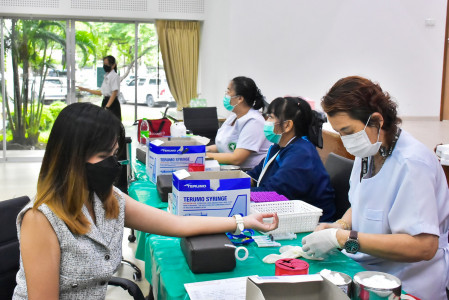 โครงการตรวจสุขภาพบุคลากร ประจำปี 2568 ณ ห้องประชุมไอทีศรีคเนศ อาคาร 22 มหาวิทยาลัยราชภัฏพระนคร
