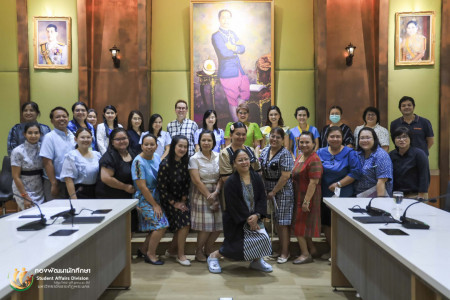 ประชุมคณะกรรมการปฏิบัติหน้าที่ฝึกซ้อมบัณฑิตฯ พิธีพระราชทานปริญญาบัตร ประจำปีการศึกษา 2566