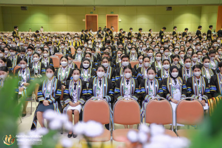 บรรยากาศการฝึกซ้อมใหญ่เต็มรูปแบบ (สวมครุยวิทยฐานะ)